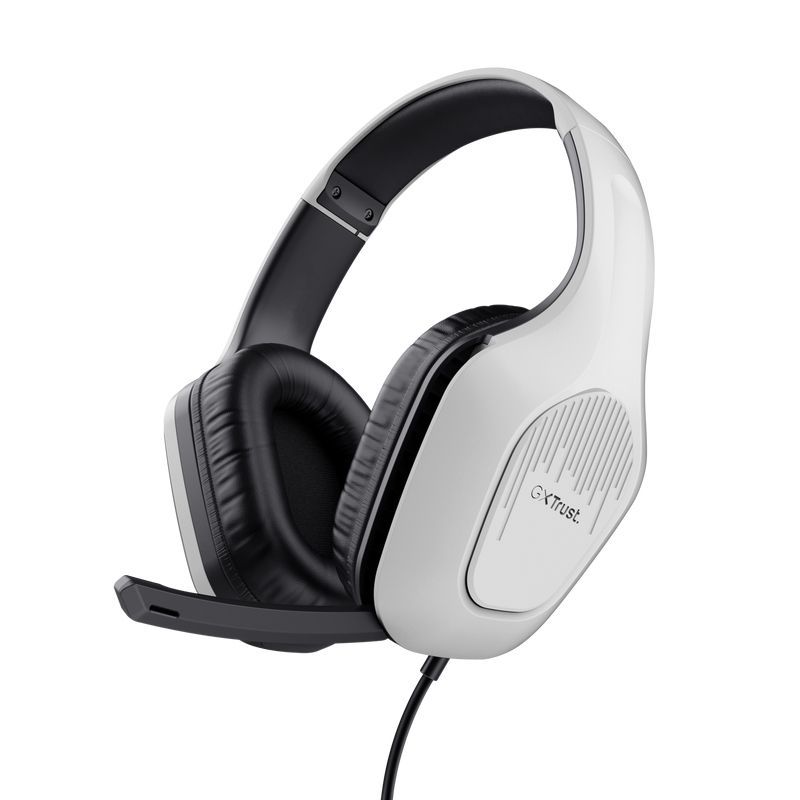 Trust GXT 415PS ZIROX Auricolare Cablato A Padiglione Gaming Nero, Bianco [24993]