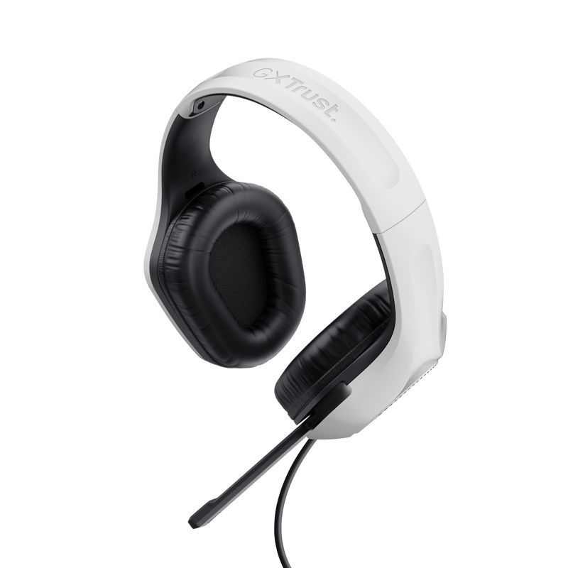 Trust GXT 415PS ZIROX Auricolare Cablato A Padiglione Gaming Nero, Bianco [24993]