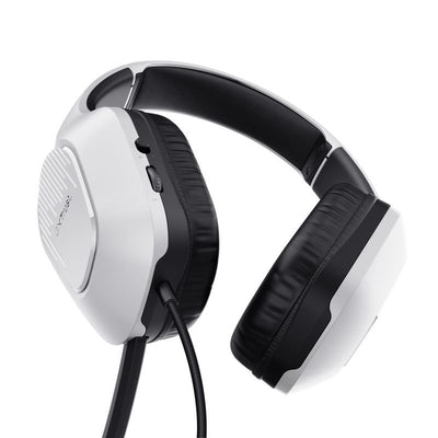 Trust GXT 415PS ZIROX Auricolare Cablato A Padiglione Gaming Nero, Bianco [24993]