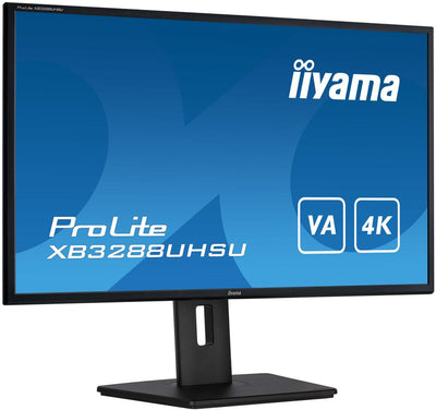 iiyama ProLite XB3288UHSU-B5 Monitor PC 80 cm (31.5") 3840 x 2160 Pixel 4K Ultra HD LCD Nero [XB3288UHSU-B5]