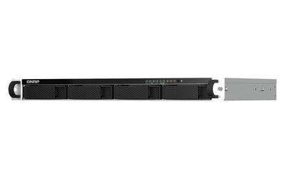 QNAP TS-464U NAS Rack (1U) Intel Celeron N5095 8 GB DDR4 QNAP Turbo System Nero [TS-464U-8G]