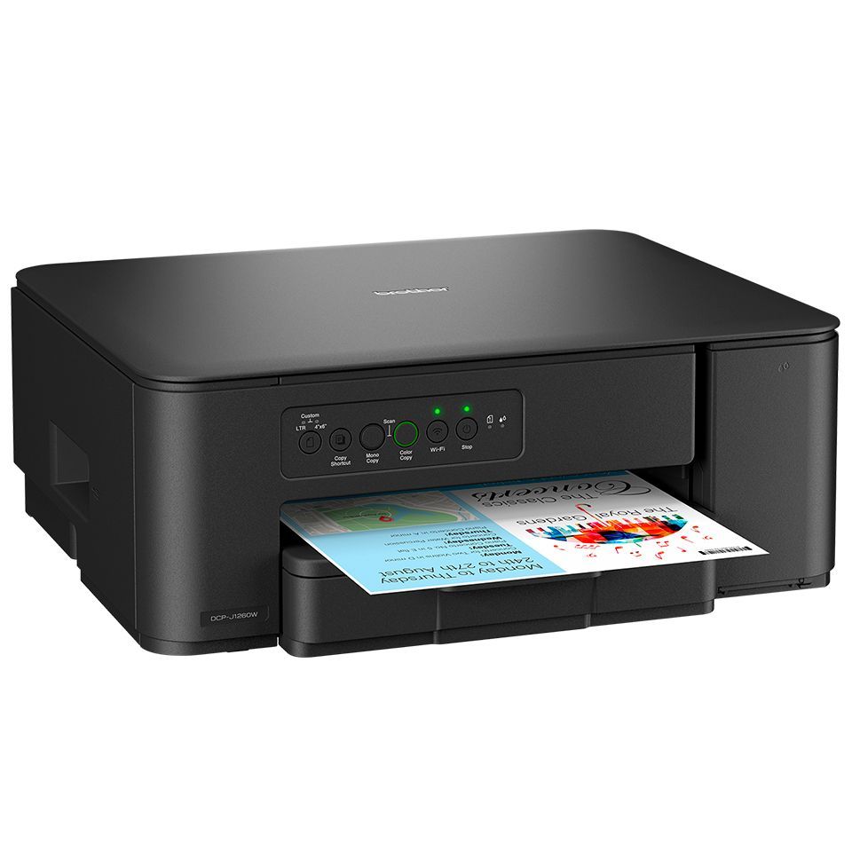 MULTIFUNZIONE 3 IN 1 - INKJET A4 COLORE - 16ipm [DCPJ1260WRE1]