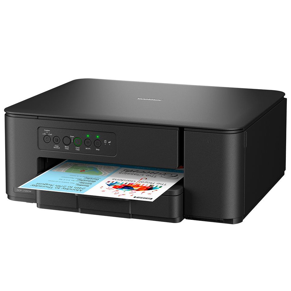 MULTIFUNZIONE 3 IN 1 - INKJET A4 COLORE - 16ipm [DCPJ1260WRE1]