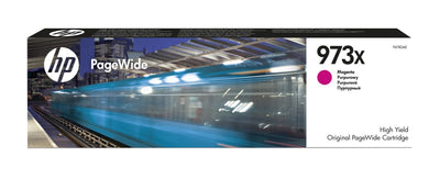 HP Cartuccia magenta ad alta capacità originale 973X PageWide [F6T82AE]