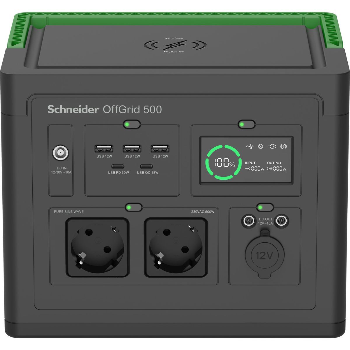 APC PPS500-GR stazione di alimentazione portatile Ioni di Litio 749 W 5,5 kg [PPS500-GR]