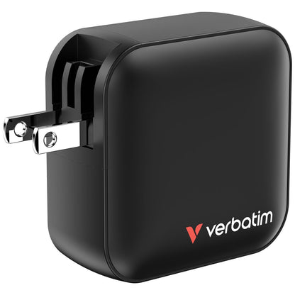 Verbatim Mini GaN Charger 100W Universale Nero AC Ricarica rapida Interno [32231]