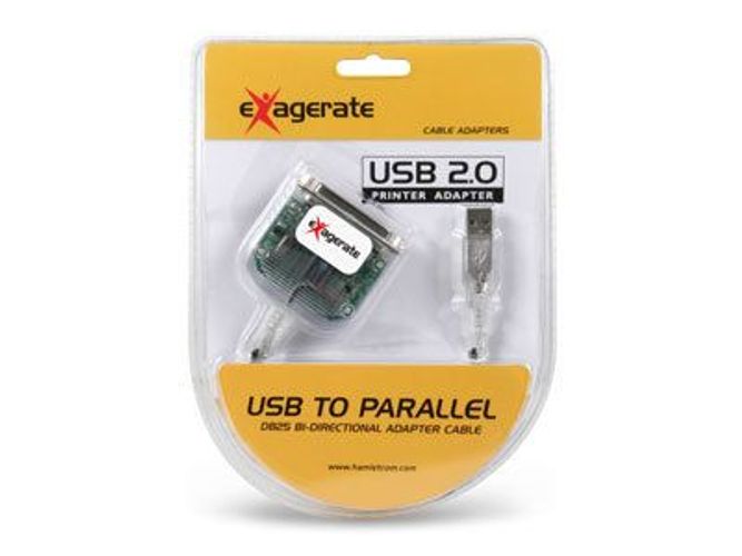 Hamlet Cavo adattatore bi-direzionale Usb a parallelo per stampante [XUPP25]