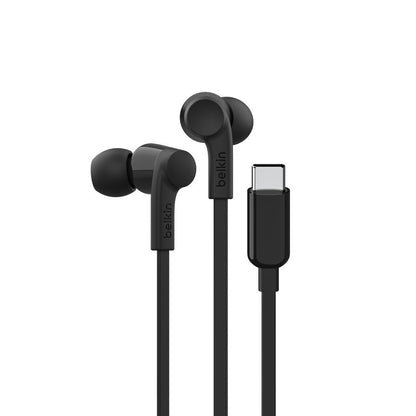 Belkin SoundForm Auricolare Cablato In-ear Musica/Giornaliera USB tipo-C Nero [G3H0002HQBKV2]