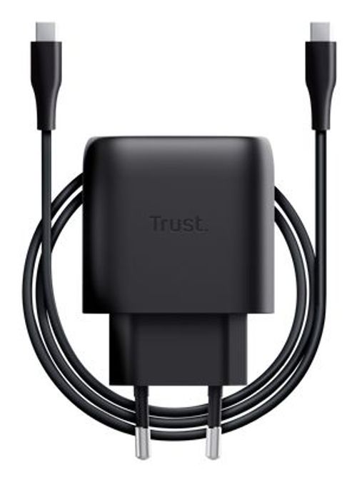 Trust Maxo Caricabatteria USB-C GaN da 45 W - Nero EU [25521]