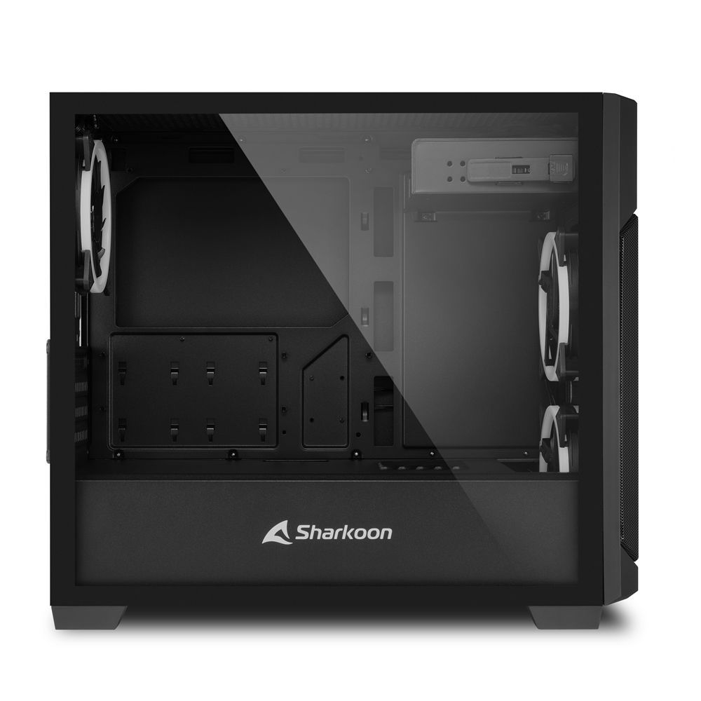 Sharkoon V1000 RGB Micro Tower Nero [V1000RGB]