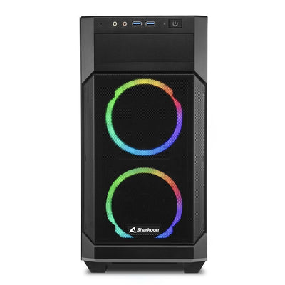 Sharkoon V1000 RGB Micro Tower Nero [V1000RGB]