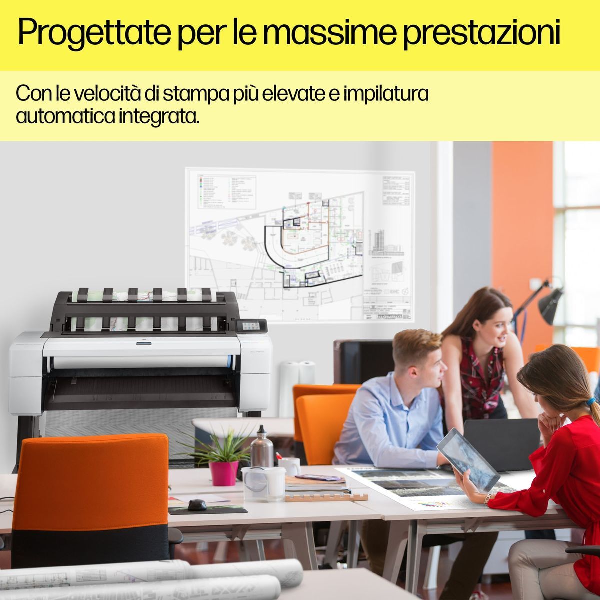 HP Designjet Stampante T1600 da 36 [3EK10A#B19]