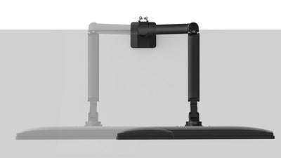 Neomounts DS70-250BL1 Braccio per monitor 17-35" - molla a gas - Topfix - 180-stop [DS70-250BL1]