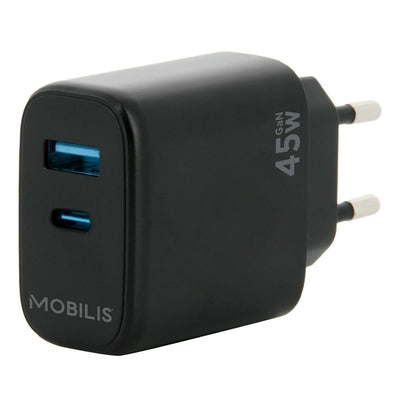 Mobilis 001363 Caricabatterie per dispositivi mobili Universale Nero AC Auto [001363]