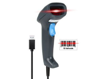 Hamlet HBCS1D10U lettore di codici a barre Lettore di codici a barre portatile 1D Laser Nero [HBCS1D10U]