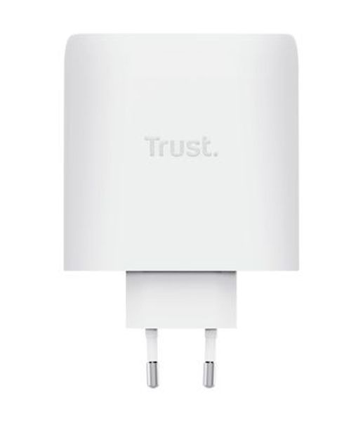 Trust Maxo Caricabatteria a 2 porte USB-C GaN da 100 W [25528]