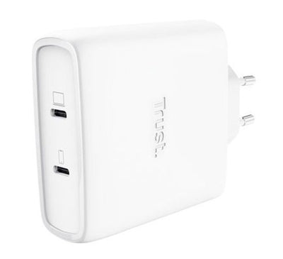 Trust Maxo Caricabatteria a 2 porte USB-C GaN da 100 W [25528]