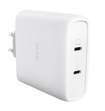 Trust Maxo Caricabatteria a 2 porte USB-C GaN da 100 W [25528]