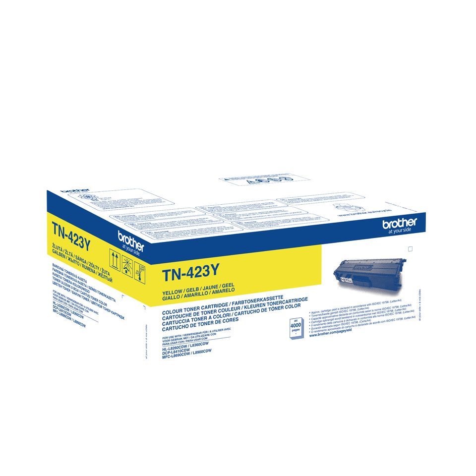 Brother TN-423Y cartuccia toner 1 pz Originale Giallo [TN423Y]
