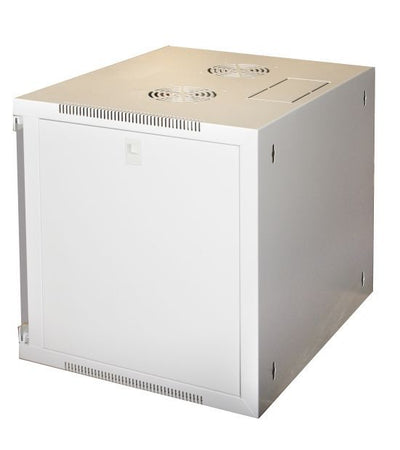 LINK Armadio Rack 19" 6 Unita' Da Muro Per Reti (A)350 X (L)540 X (P) 450 Mm Colore Grigio Porta Vetro [LK1907UG]