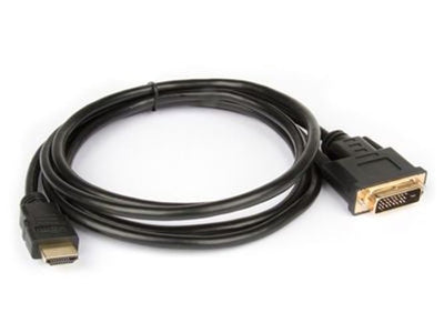 Hamlet XVCHDM-DV18 cavo e adattatore video 1,8 m HDMI tipo A (Standard) DVI-D Nero [XVCHDM-DV18]