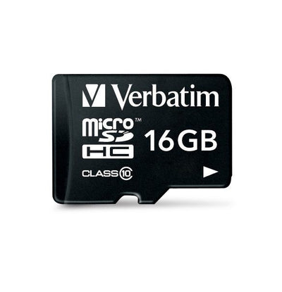 Verbatim Premium 16 GB MicroSDHC Classe 10 [44082]