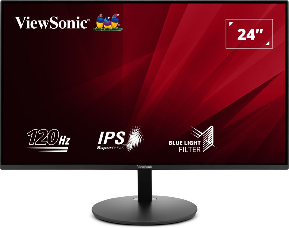 Viewsonic VA 24" Full HD Monitor w/Fast 1ms Response Monitor PC 61 cm (24") 1920 x 1080 Pixel LED [VA24E1-H]