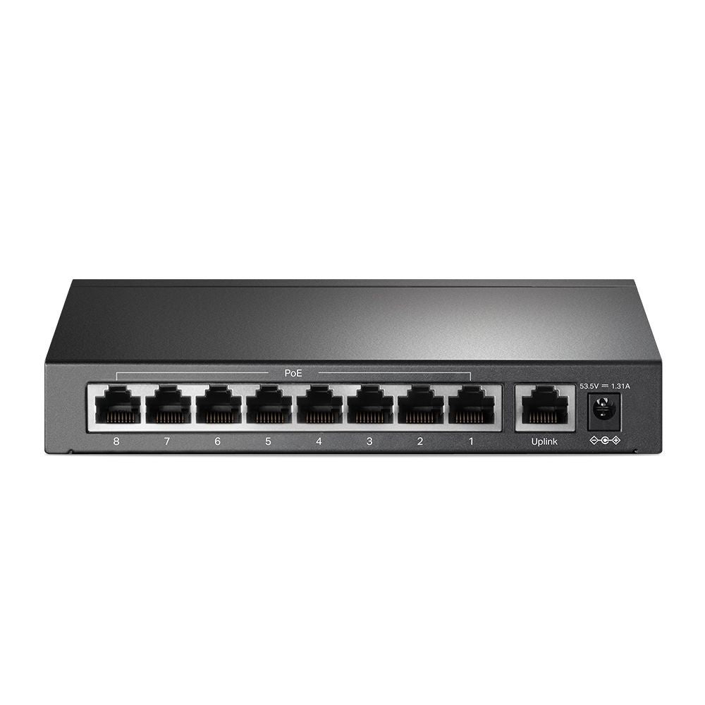 TP-Link TL-SF1009P switch di rete Non gestito Fast Ethernet (10/100) Supporto Power over Ethernet (PoE) Nero [TL-SF1009P]