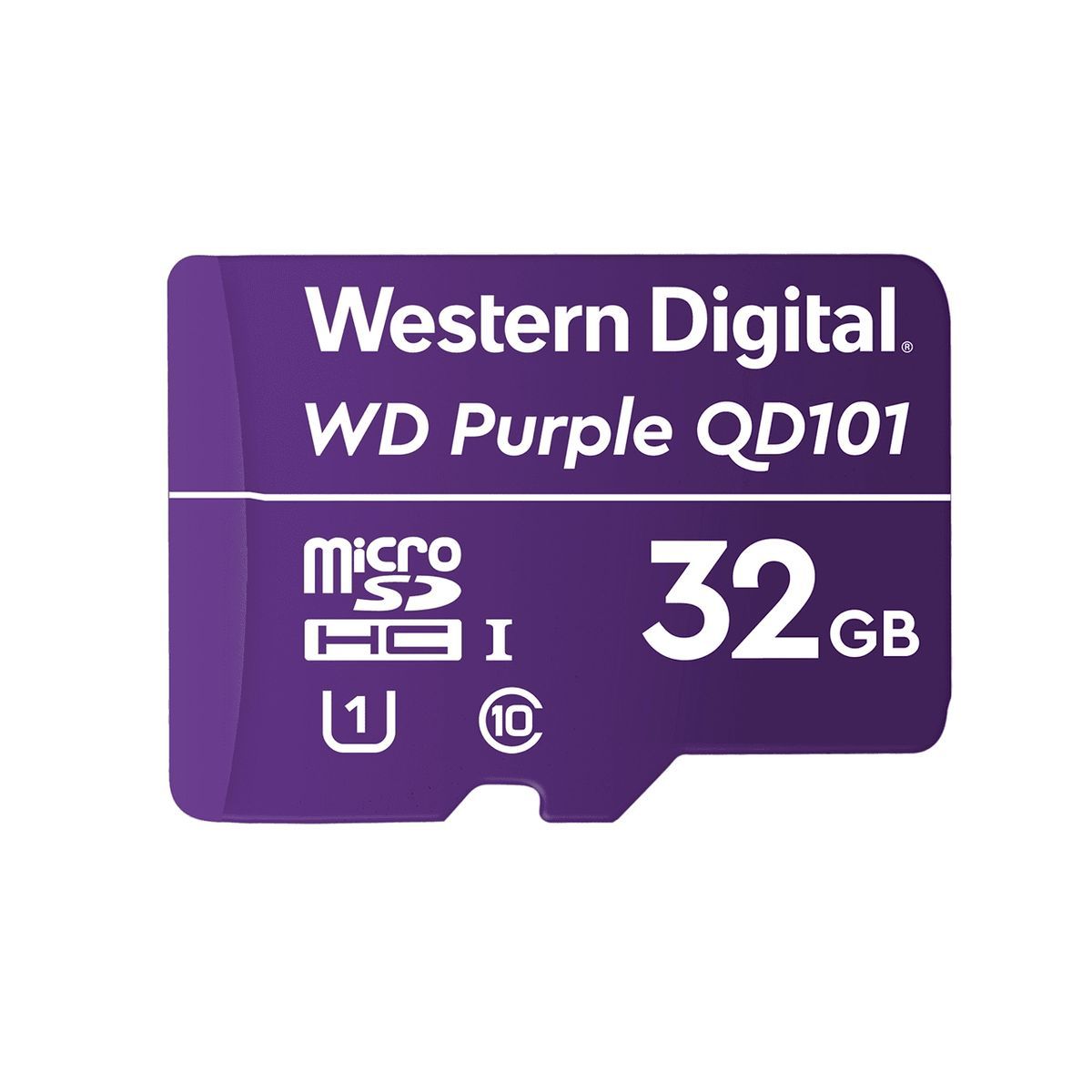 Western Digital WD Purple SC QD101 32 GB MicroSDHC Classe 10 [WDD032G1P0C-85AEL0]