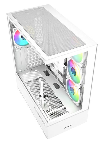 Sharkoon AK6 RGB Bianco [AK6RGBWHITE]
