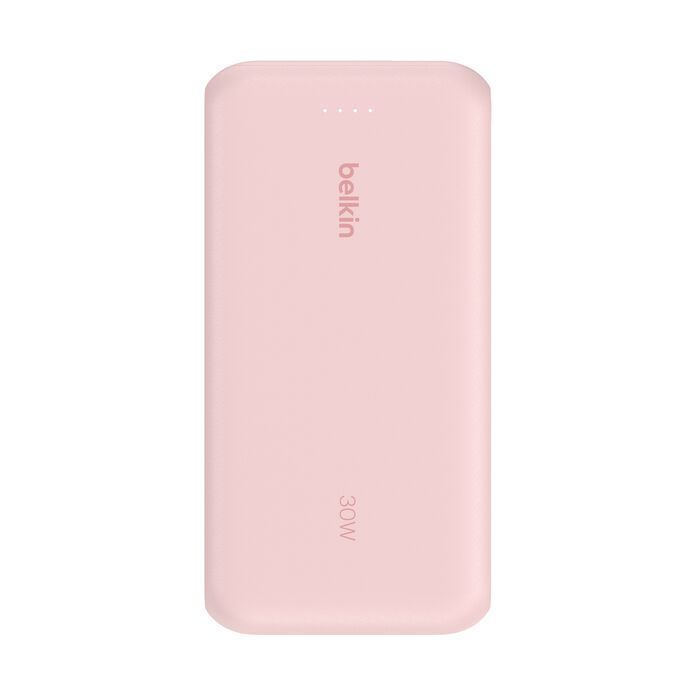 20K PD30W INTEGRATED USB-C CABLE POWER BANK, PINK [BPB024HQPK]