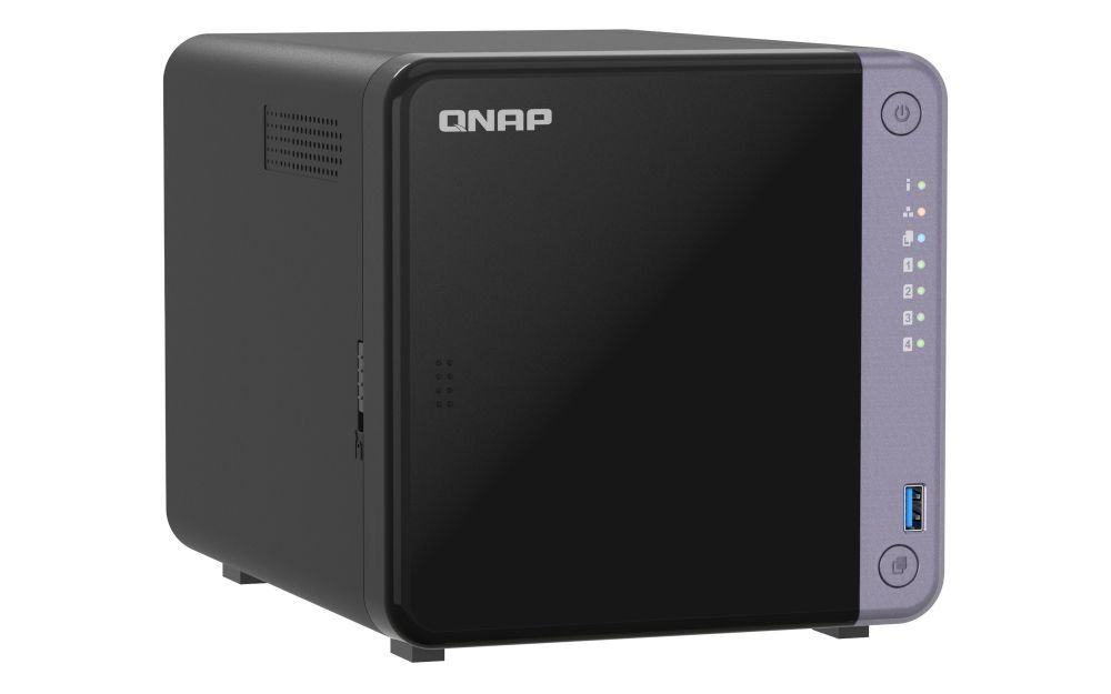 QNAP TS-432X-4G server NAS e di archiviazione Tower Alpine Alpine AL-524 4 GB DDR4 QNAP QTS Nero [TS-432X-4G]