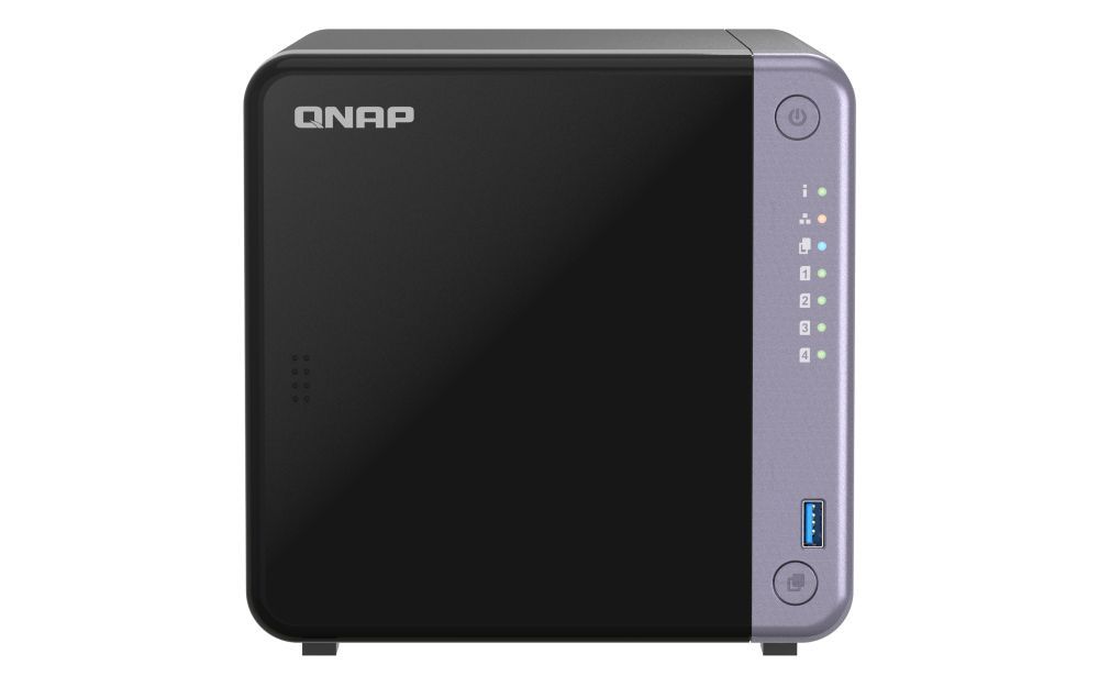 QNAP TS-432X-4G server NAS e di archiviazione Tower Alpine Alpine AL-524 4 GB DDR4 QNAP QTS Nero [TS-432X-4G]