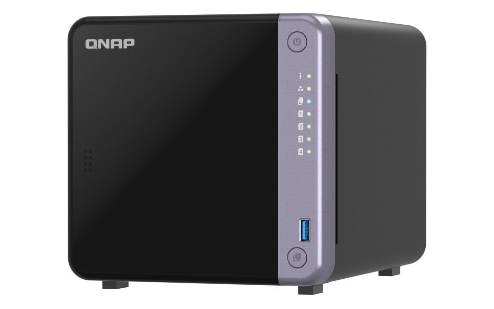 QNAP TS-432X-4G server NAS e di archiviazione Tower Alpine Alpine AL-524 4 GB DDR4 QNAP QTS Nero [TS-432X-4G]