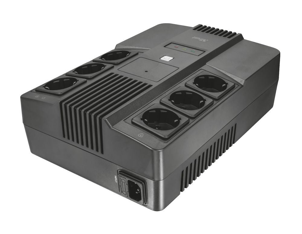 Trust Maxxon gruppo di continuità (UPS) 0,8 kVA 6 presa(e) AC [23326]