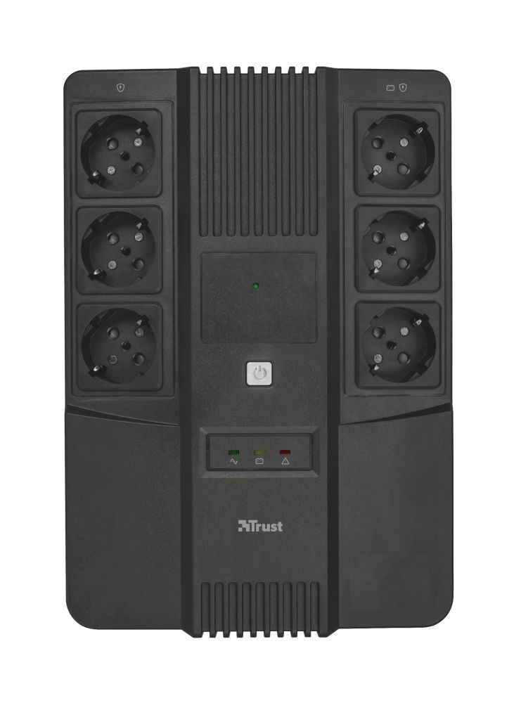 Trust Maxxon gruppo di continuità (UPS) 0,8 kVA 6 presa(e) AC [23326]