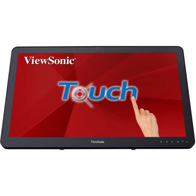 Viewsonic TD2430 Monitor PC 59,9 cm (23.6") 1920 x 1080 Pixel Full HD LCD Touch screen Multi utente Nero [TD2430]