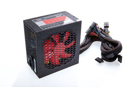 itek DESERT 550 alimentatore per computer 550 W 20+4 pin ATX ATX Nero, Rosso [ITPSD550]