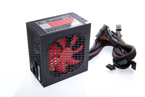 itek DESERT 550 alimentatore per computer 550 W 20+4 pin ATX ATX Nero, Rosso [ITPSD550]