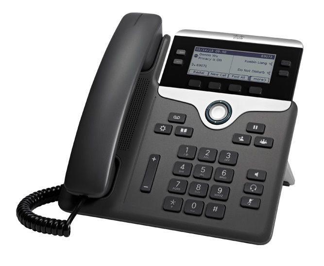 Cisco 7841 telefono IP Nero, Argento 4 linee LCD [CP-7841-K9=]