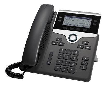 Cisco 7841 telefono IP Nero, Argento 4 linee LCD [CP-7841-K9=]