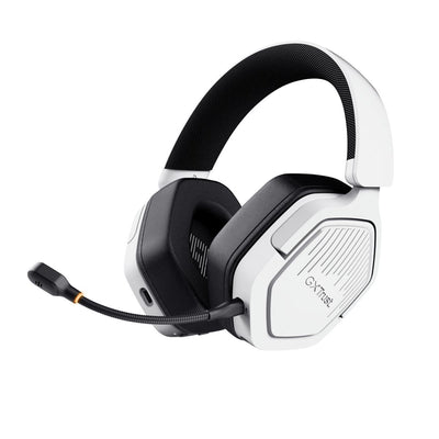 Trust GXT 493W Carus Auricolare Con cavo e senza cavo A Padiglione, Casco Gaming USB Type-C / USB Type-A Bluetooth Bianco [25534]