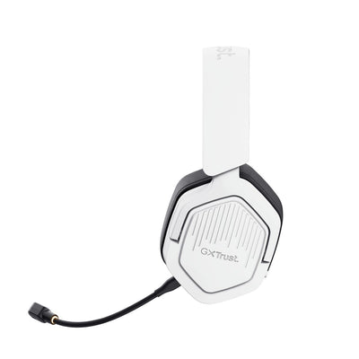 Trust GXT 493W Carus Auricolare Con cavo e senza cavo A Padiglione, Casco Gaming USB Type-C / USB Type-A Bluetooth Bianco [25534]