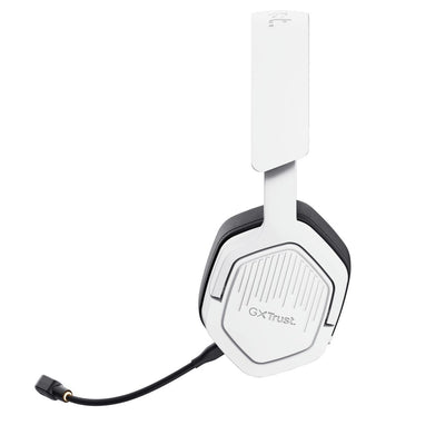 Trust GXT 493W Carus Auricolare Con cavo e senza cavo A Padiglione, Casco Gaming USB Type-C / USB Type-A Bluetooth Bianco [25534]