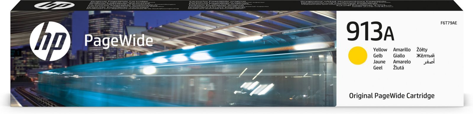 HP Cartuccia giallo originale 913A PageWide [F6T79AE]
