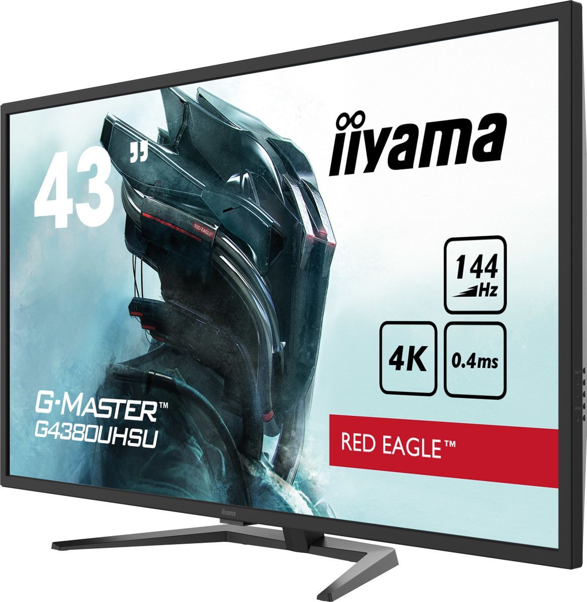iiyama G-MASTER G4380UHSU-B1 Monitor PC 108 cm (42.5") 3840 x 2160 Pixel 4K Ultra HD LED Nero [G4380UHSU-B1]