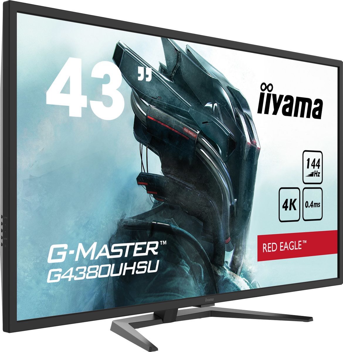 iiyama G-MASTER G4380UHSU-B1 Monitor PC 108 cm (42.5") 3840 x 2160 Pixel 4K Ultra HD LED Nero [G4380UHSU-B1]
