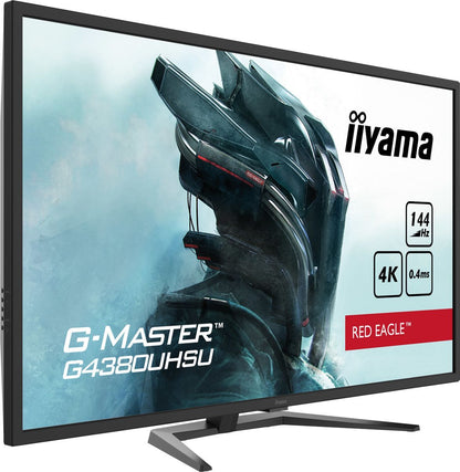iiyama G-MASTER G4380UHSU-B1 Monitor PC 108 cm (42.5") 3840 x 2160 Pixel 4K Ultra HD LED Nero [G4380UHSU-B1]