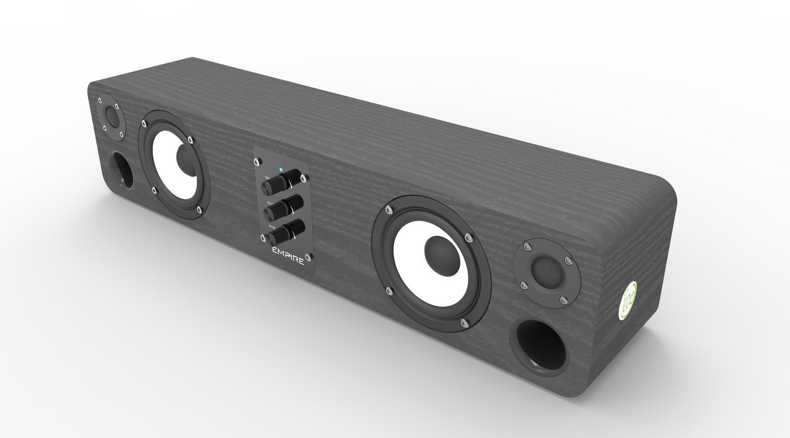 Empire Media ECO.SB9 altoparlante soundbar Nero 2.0 canali [ECO.SB9]