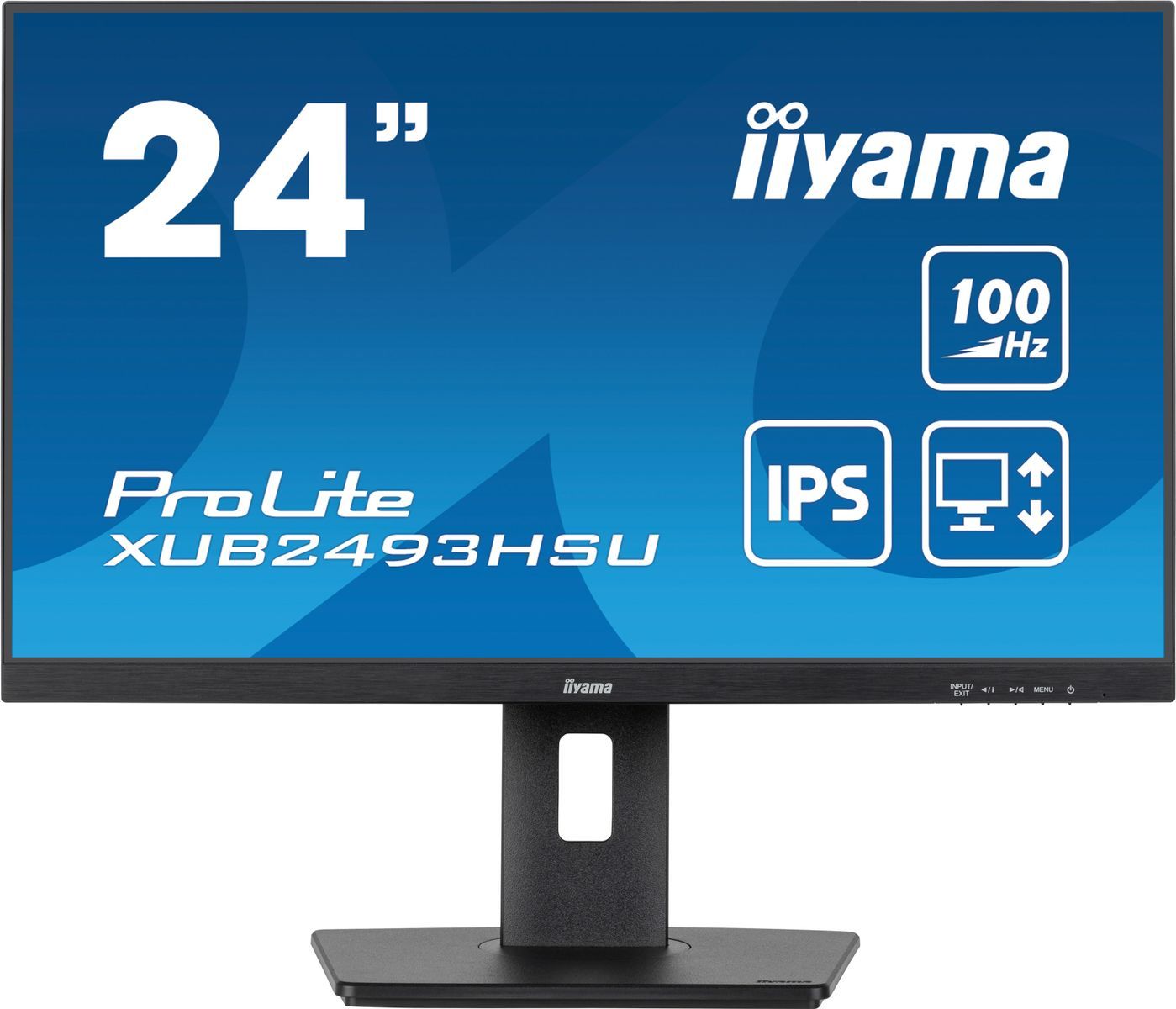 iiyama XUB2493HSU-B7 Monitor PC 60,5 cm (23.8") 1920 x 1080 Pixel Full HD LED Nero [XUB2493HSU-B7]